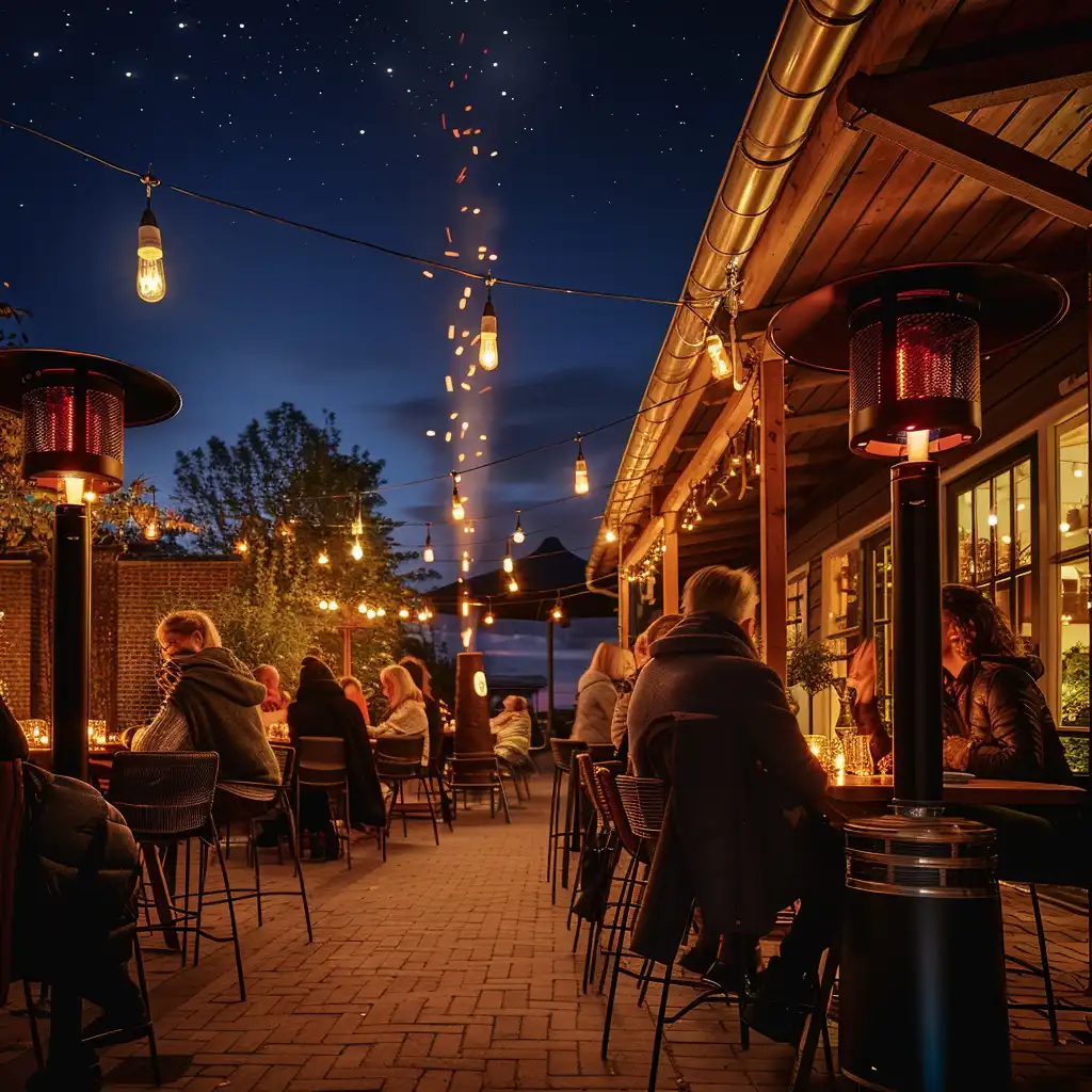 Terrasverwarmers: Warmte in de Buitenlucht